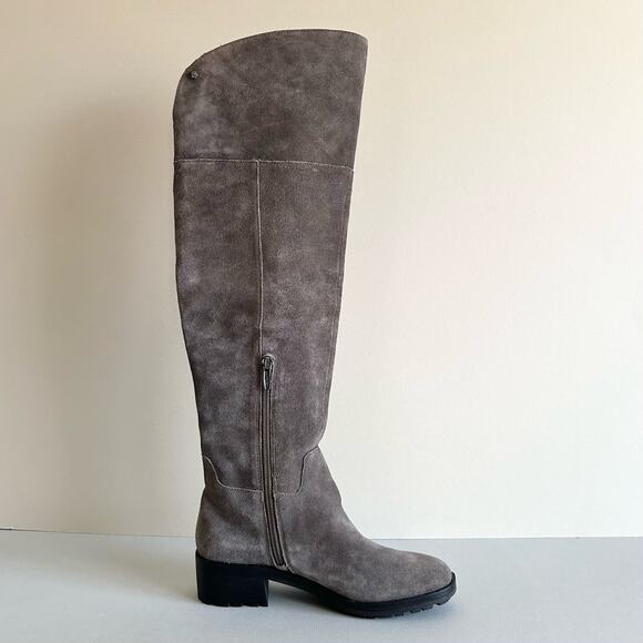 Vince Camuto Jorshie Suede Leather Over The Knee Boots 6.5 - Picture 7 of 8